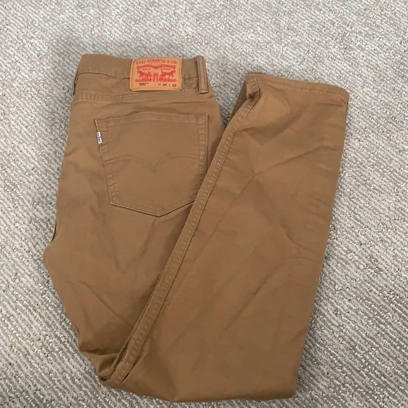 Levi's Other - Levi's 502. 34x32. Dark khaki jeans. Gently used.